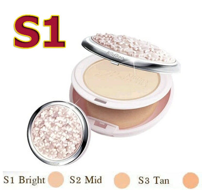 Mistine Flower BB Powder S1 Bright compact foundation light shade SPF25