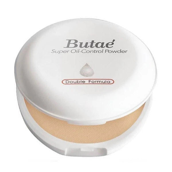Butae Super Oil Control Powder closed compact case front view