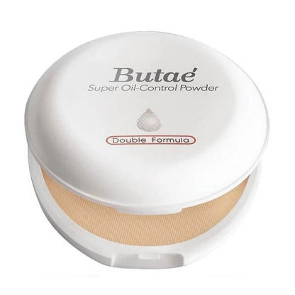 Butae Super Oil Control Powder closed compact case front view