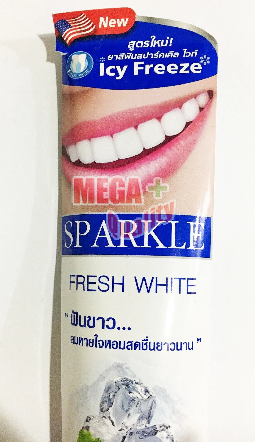 Sparkle Fresh White Toothpaste fresh white premium mint ice toothpaste 100g
