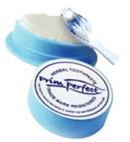 Prim Perfect Herbal Toothpaste 2 x Whitening Anti Bacteria Bad Breath and Decay Care