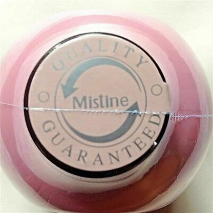 Mistine quality guarantee seal on pink packaging, ensuring product authenticity.