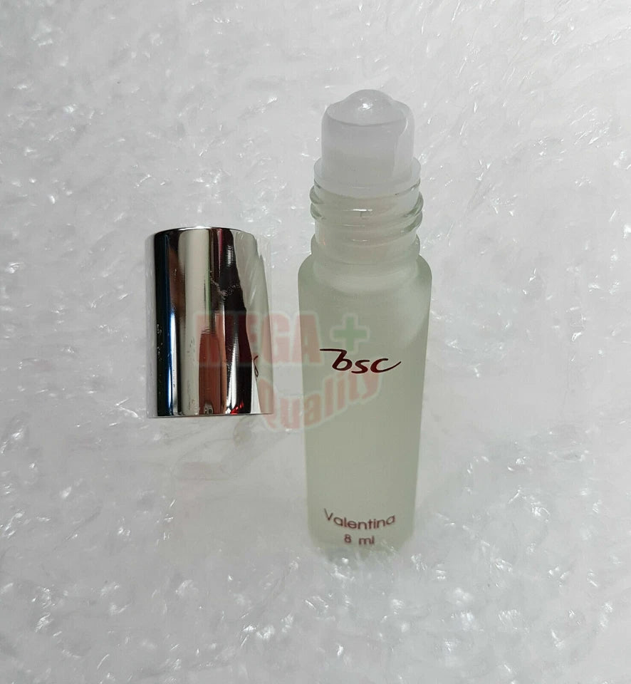 BSC Valentina Musk Oil perfume bottle with packaging side view