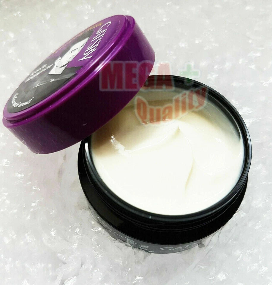 Open GATSBY WAX ULTIMATE SHAGGY container showing creamy wax texture inside