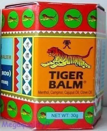 Tiger Balm Red pain relief balm 30g muscle pain relief Tiger Balm pain relief headache relief balm