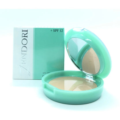 Zendori Oil Free Foundation UV SPF12 green packaging front box