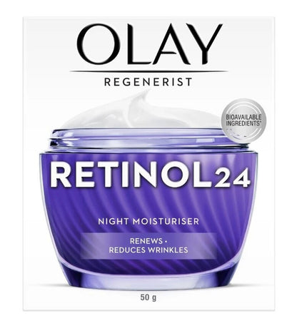 Olay Regenerist Retinol24 night moisturiser anti aging cream