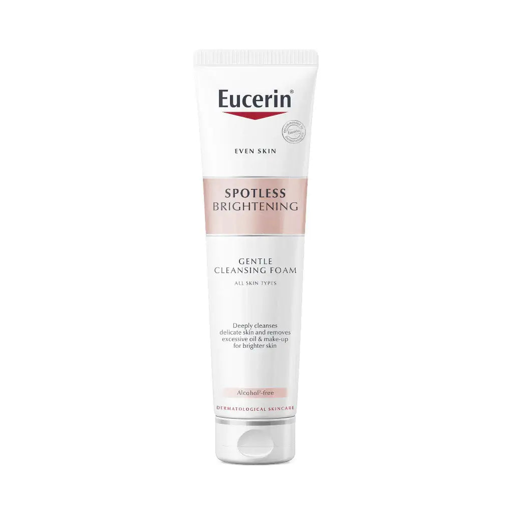 Eucerin Spotless Cleanser Brightening Gentle Cleansing Foam 150g Front View