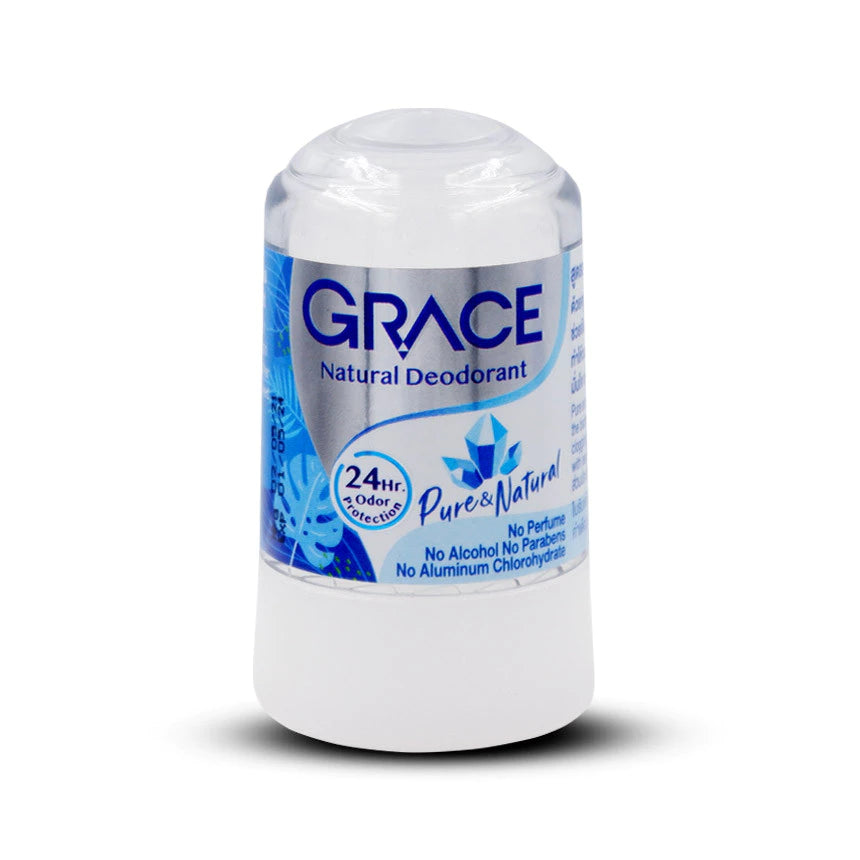 Grace Crystal Deodorant front packaging natural deodorant stick 70g