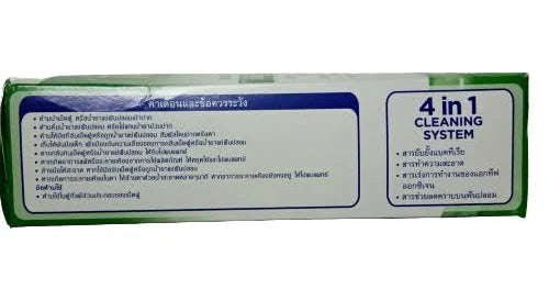 Polident Denture Cleanser 24 tablets side panel details