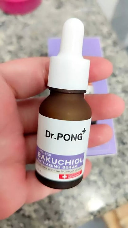 Dr.PONG Timeless Bakuchiol Serum Anti-Aging 15ml Collagen Boost for Sensitive Skin