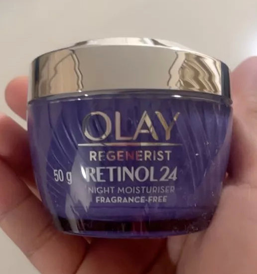 Olay Regenerist Retinol24 Night Moisturizer Fragrance Free 50g