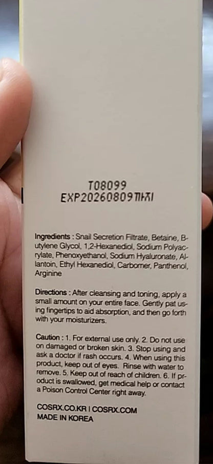 COSRX Advanced Snail 96 Mucin Power Essence 100ml Face Serum Skin Repair Hydration