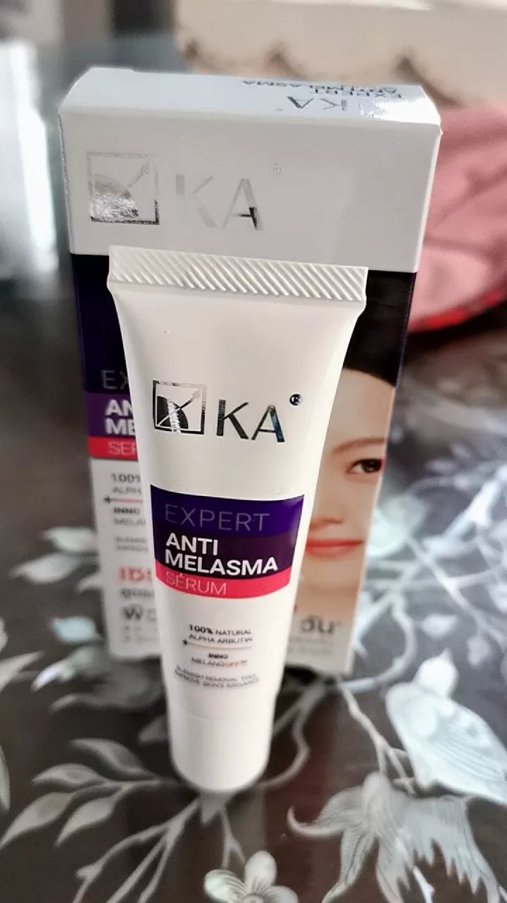 KA Expert Anti Melasma Serum tube full size packaging front