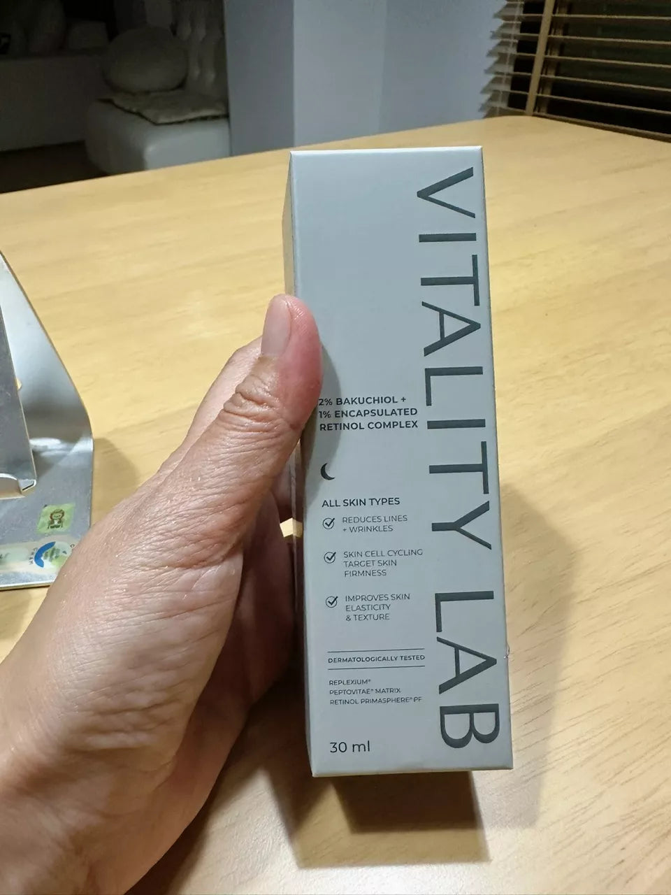 30ml VITALITY LAB Serum Bakuchiol Retinol Complex Anti Aging Firming Care