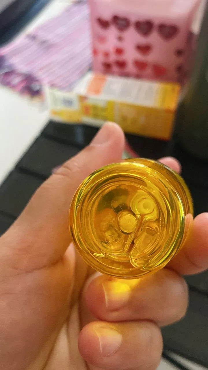 Lolane Natura Color Hair Serum Golden Bottle Close Up 50ml