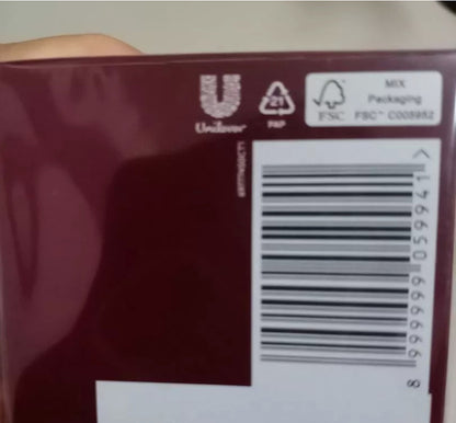 Pond 's Age Miracle Night Cream packaging side showing barcode and batch code