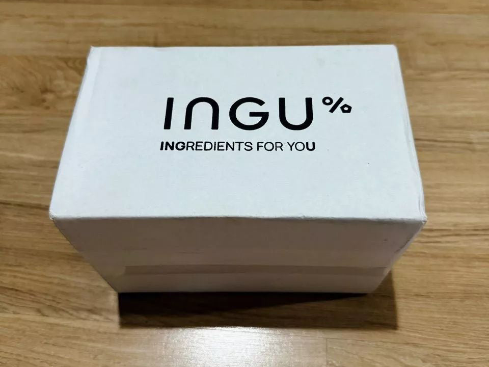 INGU Retinol Serum Shot packaging box with INGU brand logo on top