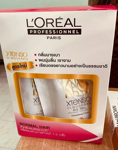 Loreal Xtenso Oleoshape kit packaging alternate design front view