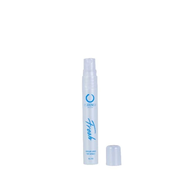 Esxense Fresh Women Perfume 9ml roll-on bottle displayed vertically with cap removed.