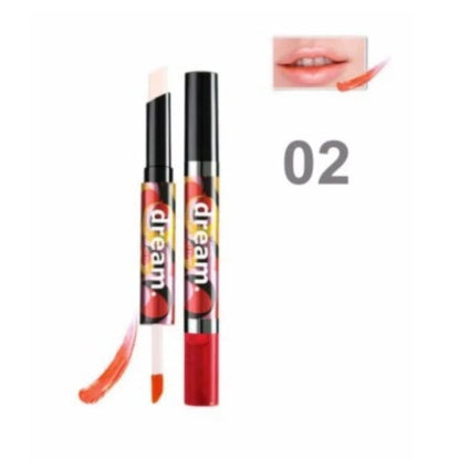Mistine Dream Lip Tint shade 02 Orange Appeal lip swatch