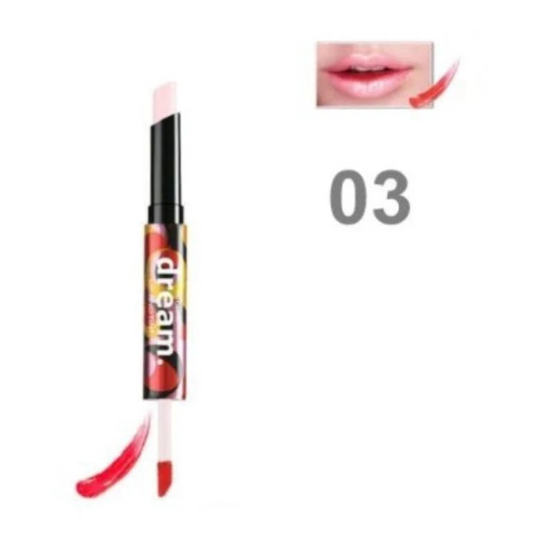 Mistine Dream Lip Tint shade 03 Red Aspire lip swatch
