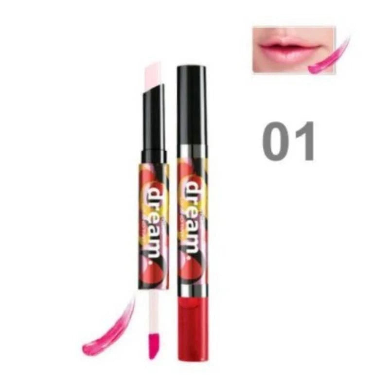 Mistine Dream Lip Tint shade 01 Pink Allure lip swatch