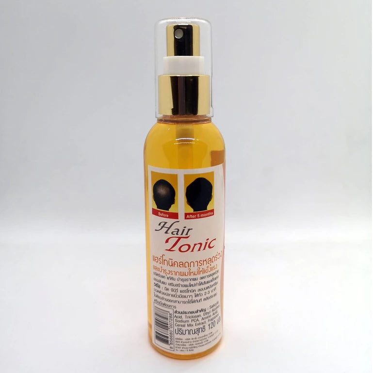GENIVE Hair Tonic 120ml back label and ingredients list