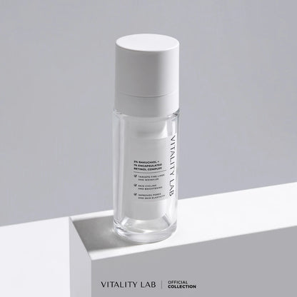 30ml VITALITY LAB Serum Bakuchiol Retinol Complex Anti Aging Firming Care