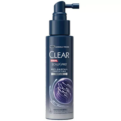 Clear Men Scalp Pro Serum anti hairfall fortifying serum pump bottle front view