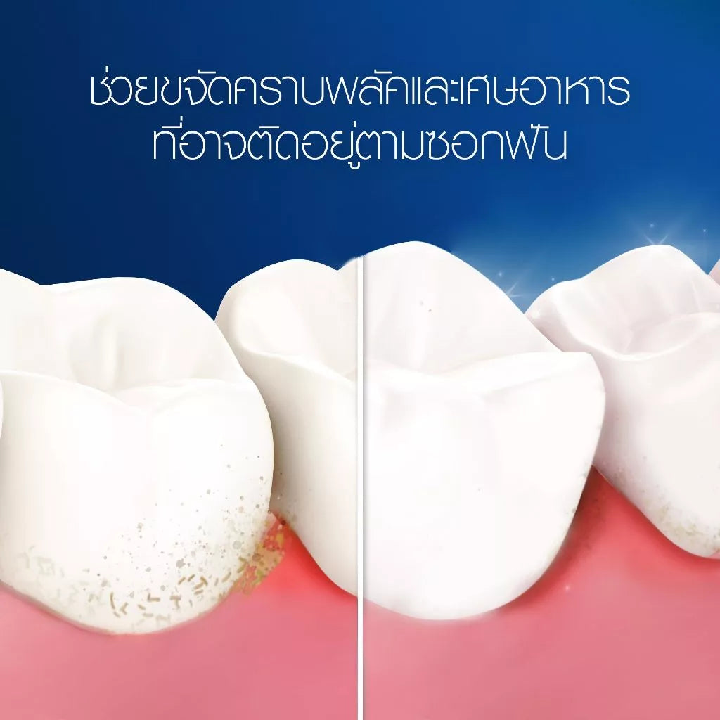 Oral-B Glide Floss gum care and cleaning between teeth concept
