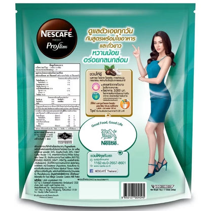 NESCAFE Protect Proslim Coffee back packaging with nutrition facts and product details