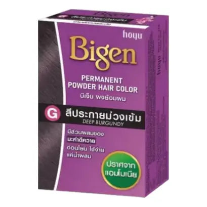Bigen Powder Hair Color Copper Brown permanent hair dye shade F