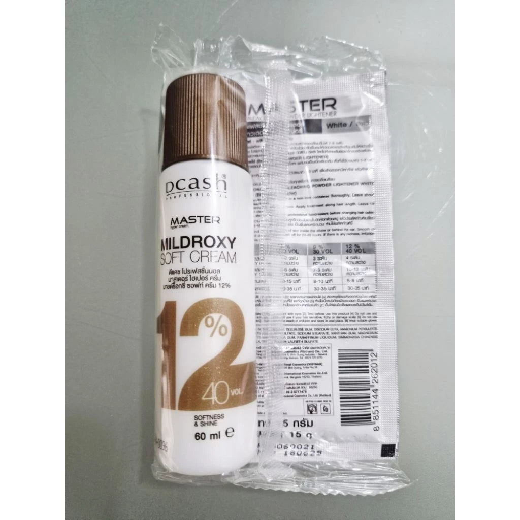 Dcash Bleaching Powder 12 Percent 40 Vol Developer Bottle