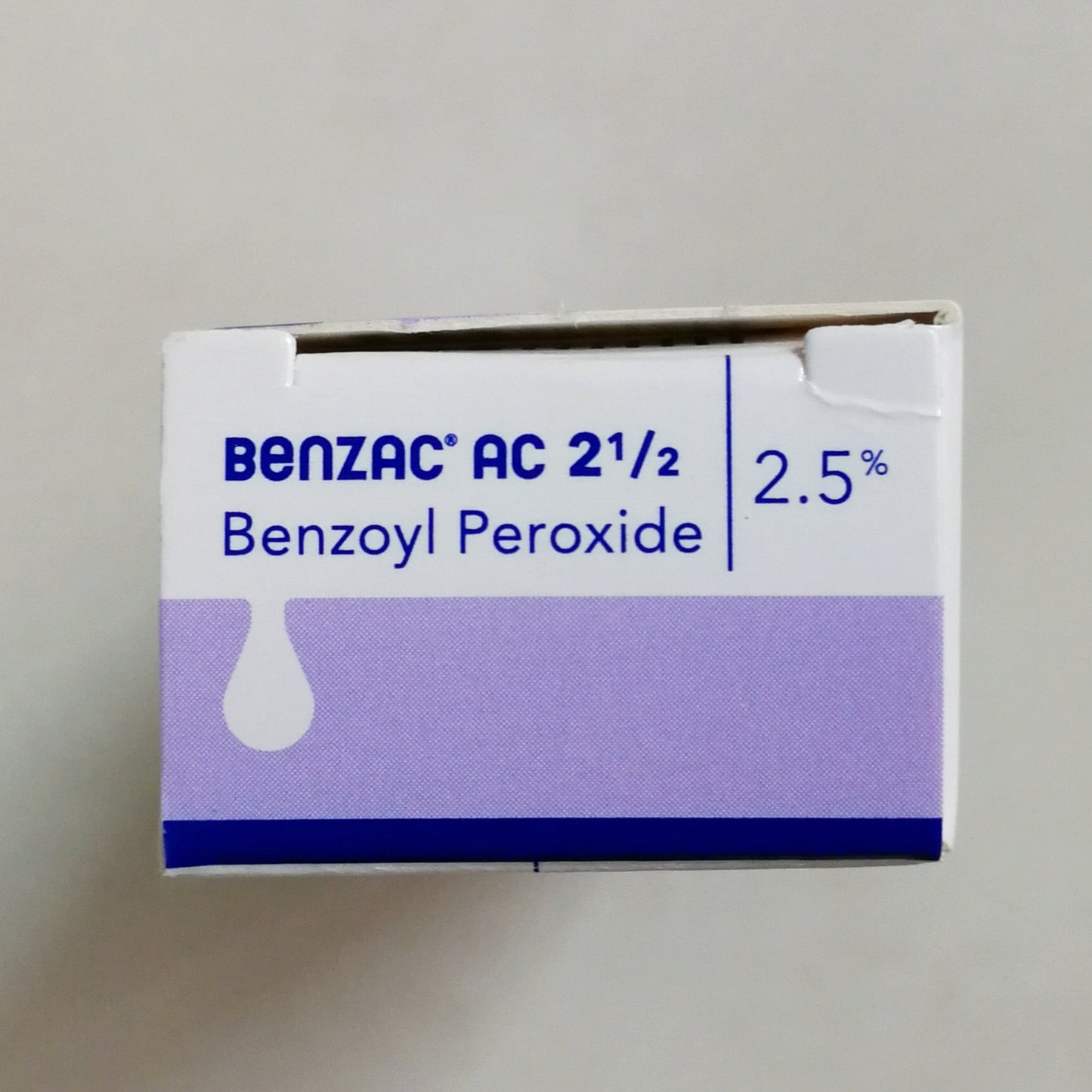 15g Benzac AC 2.5 Benzoyl Peroxide Water Gel Acne Treatment Face Care