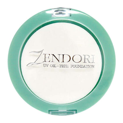 Zendori Oil Free Foundation round compact case top view